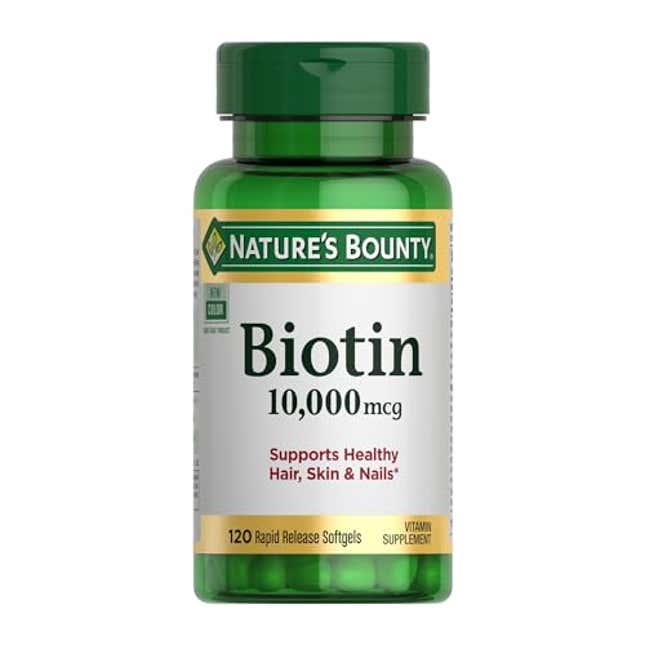 Image for article titled Nature&#39;s Bounty Biotin, Now 55% Off