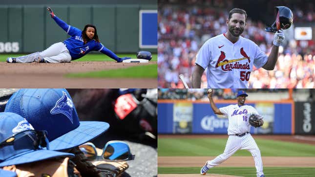 Image for article titled Blue Jays need some reality; Gooden, Strawberry numbers retired; Wainwright switches careers