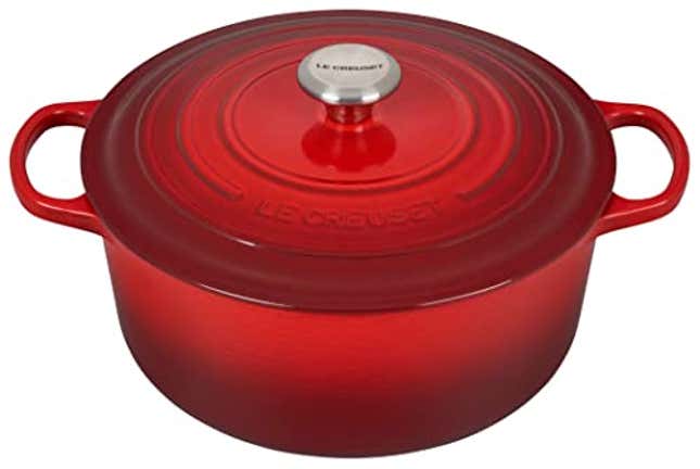 Image for article titled Elevate Your Cooking Game with Le Creuset Enameled Cast Iron Signature Round Dutch Oven, 20% Off