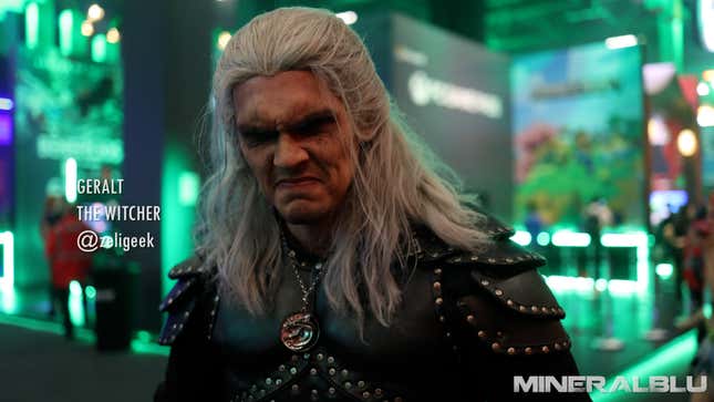 A cosplayer at CCXP 2024.