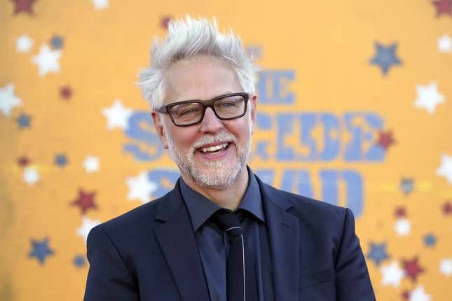 James Gunn laughing