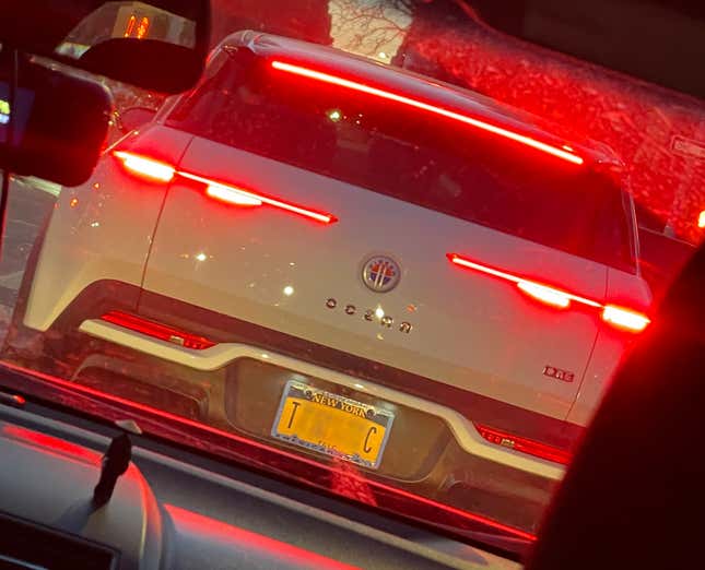 Image for article titled This Brave Soul Is Using A Fisker Ocean As A New York City Taxi