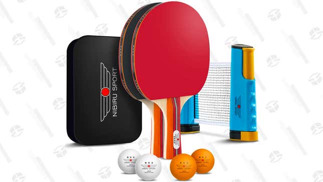 Nibiru Sport Ping Pong Paddle Set | $25 | Amazon