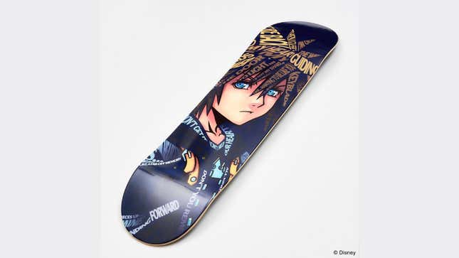 Imagen para el artículo titulado Las tablas de skate exclusivas de Kingdom Hearts II son caras, pero son preciosas