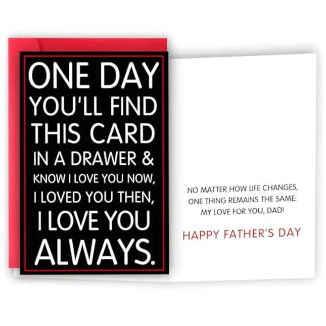 Image for article titled HEJOYN Fathers Day Card Gifts for Dad, Now 13% Off