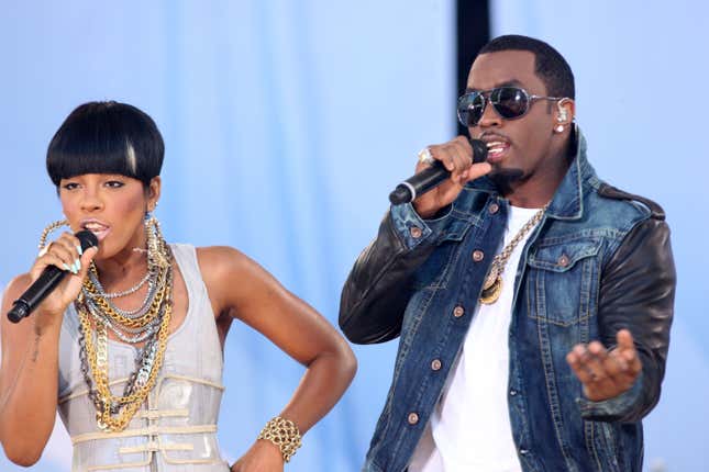 Dawn Richard and Diddy perform on ABC’s “Good Morning America” at Rumsey Playfield, Central Park on June 4, 2010 in New York City.