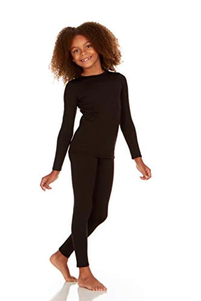 Image for article titled Thermajane Thermal Underwear for Kids Long Johns, Now 20% Off