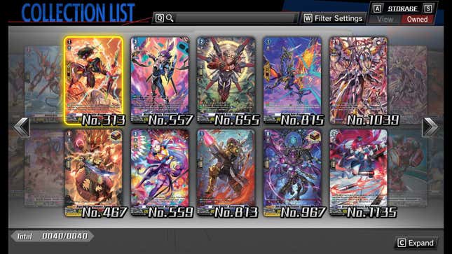 Cardfight!! Vanguard: Dear Days - Rare Card Set 01 D-BT01: Genesis of the  Five Greats Screenshots and Videos - Kotaku