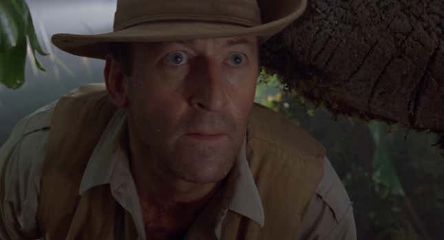 Bob Peck as Muldoon in Jurassic Park 