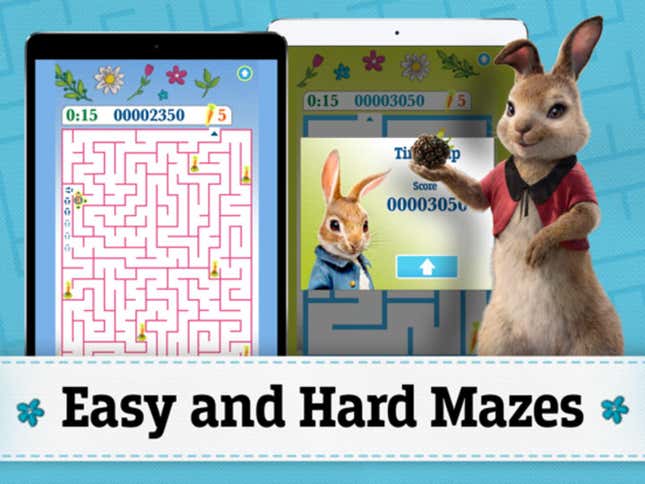 Peter Rabbit Maze Mischief Screenshots and Videos - Kotaku