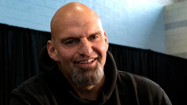 Image for article titled Smiling Fetterman Asks Oz If He’d Mind Slowly Repeating Concession For 5th Time