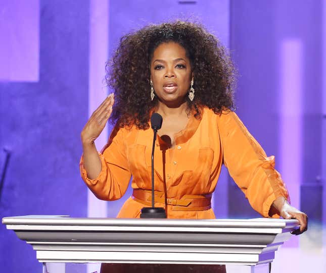 Image for article titled Can We Take A Moment to Celebrate Oprah&#39;s Hair?