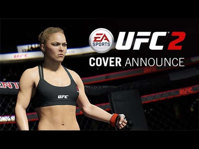 KO'd Ronda Rousey Had Just Been Announced As An EA Cover Athlete