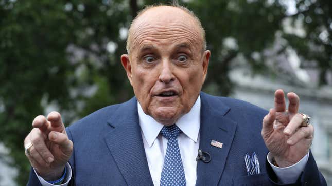 Image for article titled Giuliani was only referencing the “documentary” Game Of Thrones when suggesting a trial by combat