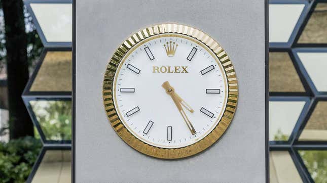 Imagen para el artículo titulado Por increíble que parezca, Rolex es una organización sin ánimo de lucro