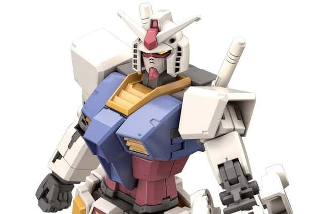 Image for article titled Bandai&#39;s Newest Gundam Model Is Excellent For Posing