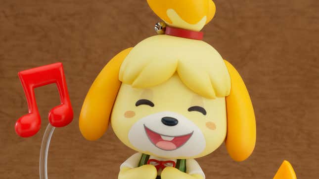 Image for article titled The Perfect Animal Crossing Isabelle Action Figure Returns