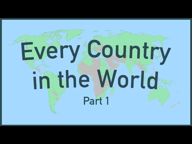 Bathe in this sweet flood of trivia about all of the world’s countries