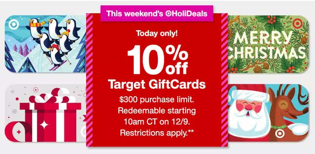 10% Off Target Gift Cards | Target