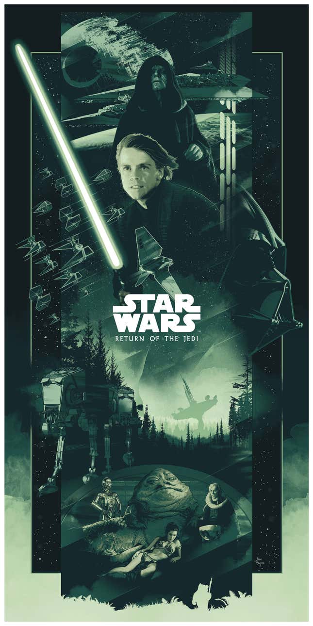 Star Wars Trilogy Posters Bottleneck Gallery by John Guydo