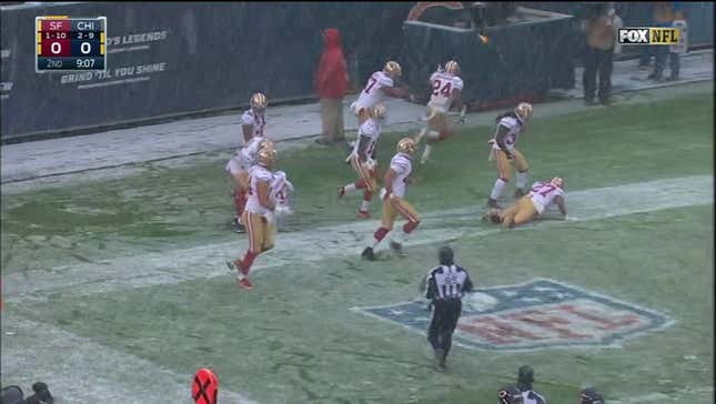 49ers Get Flagged For Celebrating Touchdown That Didn't Happen