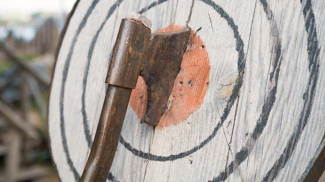 Image for article titled Last Call: It’s time to go throw an ax
