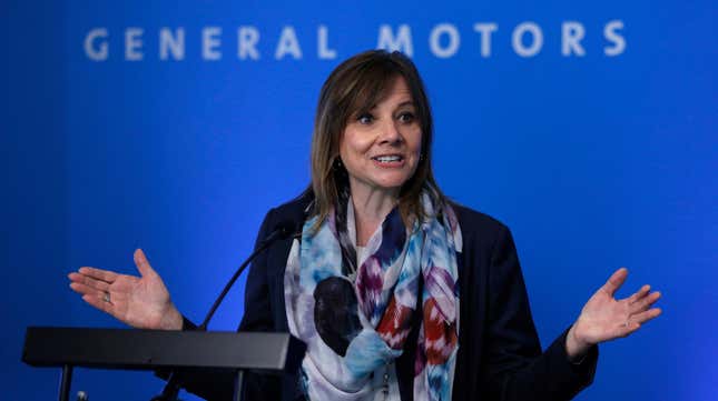 Image for article titled GM Jumps Ship On Trump