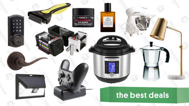 Image for article titled Monday&#39;s Best Deals: Instant Pot, Lamps, Smart Locks, Kiehl&#39;s, and More