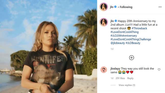 Image for article titled J.Lo's Forced 'Love Don't Cost a Thing' Challenge Is Dead in the Water, Along With Her Fitbit