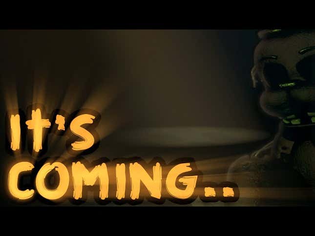 People Are Freaking Out Over A Blank <i>Five Nights at Freddy's</i> Image