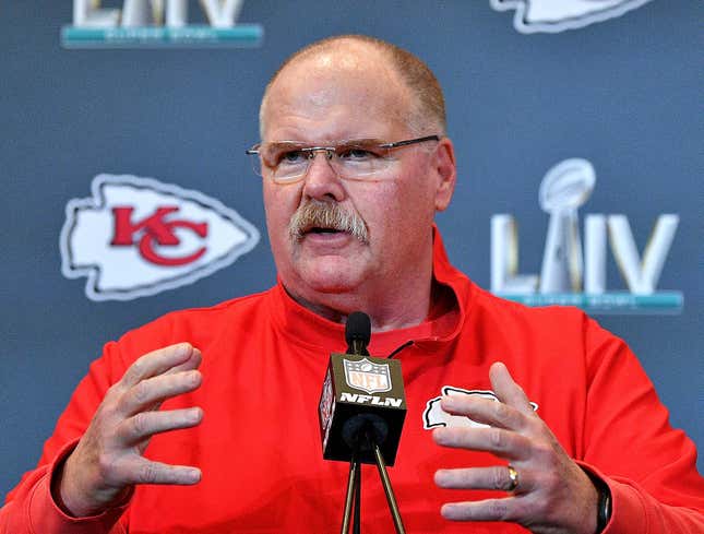 Image for article titled The Onion Celebrates Andy Reid: One Of The Greatest Minds In The History Of Lunch