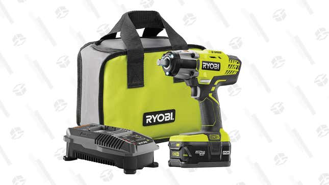 RYOBI 18V One+ 1/2&quot; Cordless Impact Wrench Kit | $109 | The Home Depot