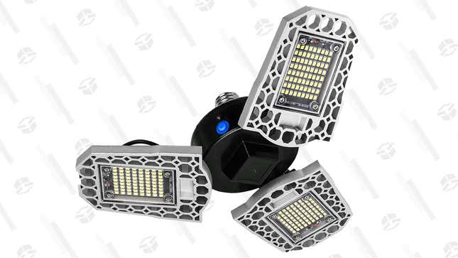 60W LED Garage Ceiling Lights | $18 | Amazon | Use code J5CS6V62