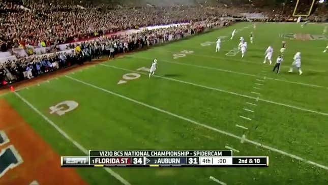 Auburn Came <em>This Close</em> To Springing The Final Play For A Winning TD