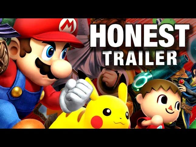 The Honest Trailers For <em>Smash Bros.</em> Nails How Silly The Game Is