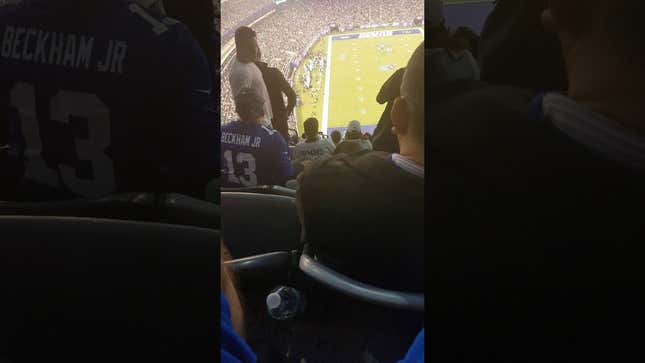 Fan Covered In Giants Fan's Puke Wins Fight
