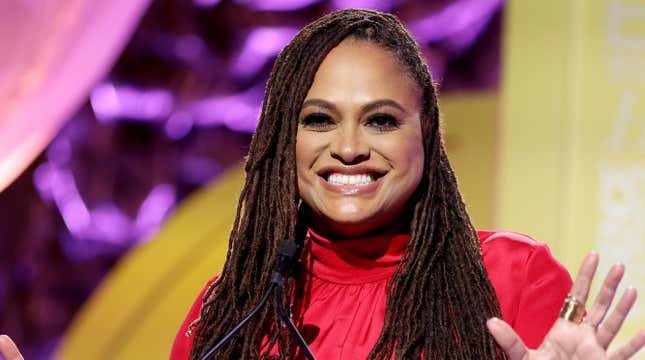 Ava DuVernay speaks onstage during the 2020 13th Annual ESSENCE Black Women in Hollywood Luncheon on February 6 in Beverly Hills, Calif.