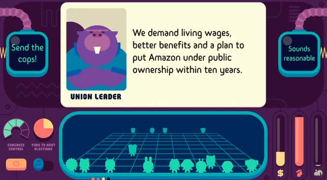 Image for article titled Democratic Socialism Simulator Lets You Tax The Rich, Nationalize Amazon