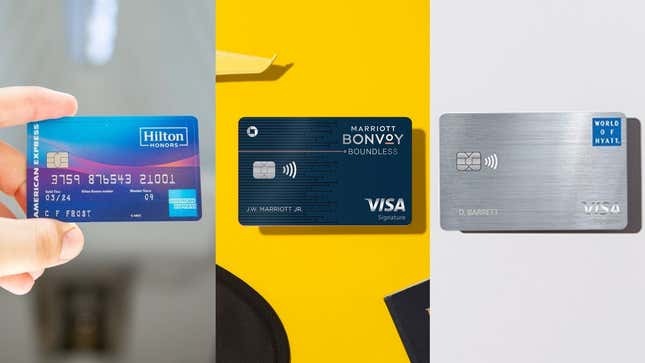 Image for article titled These Are Our Readers&#39; Three Favorite Hotel-Branded Credit Cards