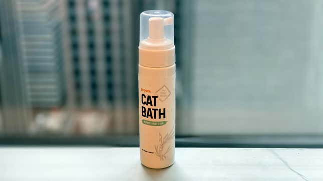 Image for article titled My Cat Is Only a Little Crusty, Thanks to This Catnip-Infused Foam Wash