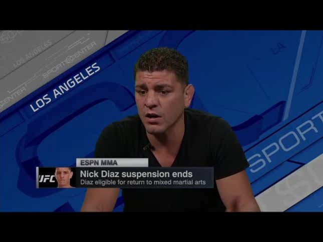 Nick Diaz On 2013 Loss To Georges St-Pierre: "Somebody Frickin' Drugged Me!"