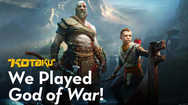We Played An Hour Of The New <i>God Of War</i> And Really Liked It<em></em>