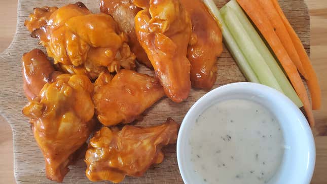 Homemade Baked Buffalo Wings