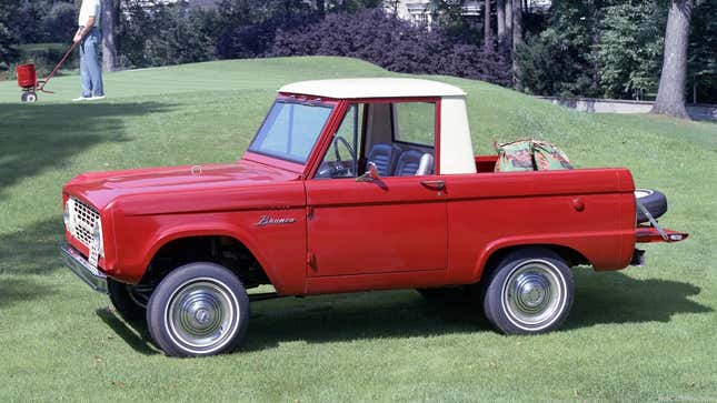 Image for article titled This Is What A Bronco-Based Pickup Could Look Like