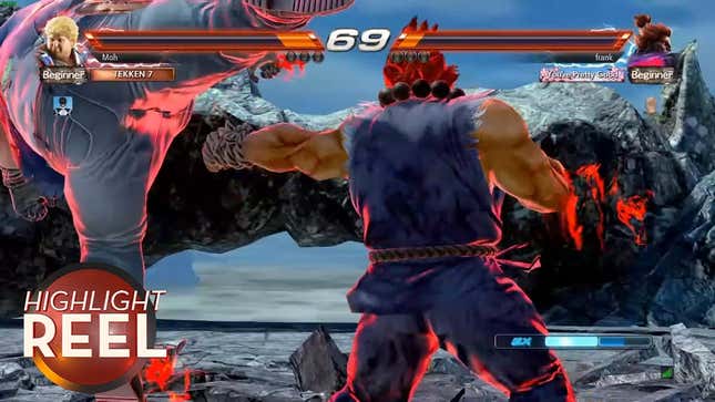 Akuma Takes Cheap Shot, Gets What He Deserves