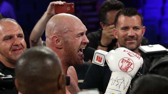 Tyson Fury Defeats Tom Schwarz To Retain His Lineal Heavyweight Title, Whatever That Means