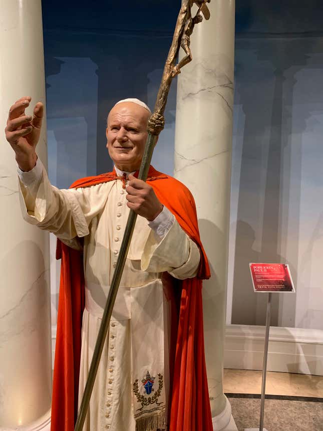 Image for article titled Sussing Out the Most Haunted Wax Figures At Madame Tussauds