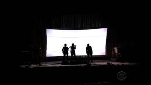 Rihanna, Paul & Kanye Wear Matching Power Suits for 'FourFiveSeconds'