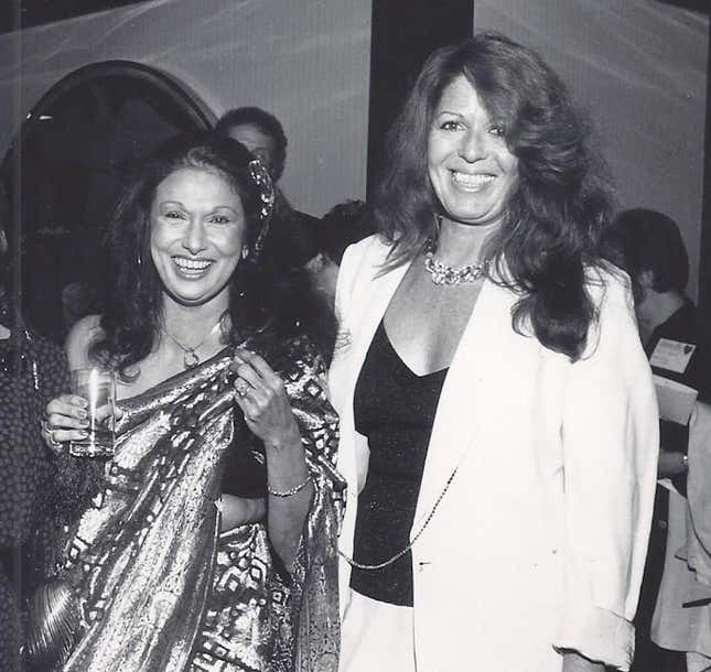 Rosemary Rogers and Nancy Coffey. Photo courtesy RT Book Reviews (formerly Romantic Times).
