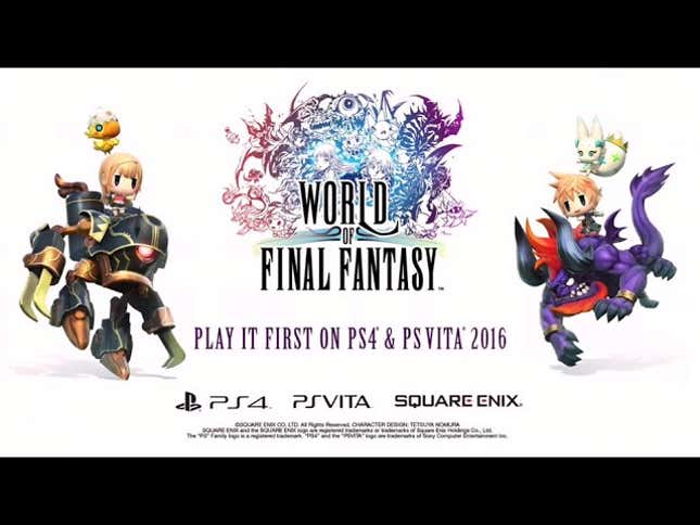 Oh, And There's Also This Other <i>Final Fantasy</i> Game
